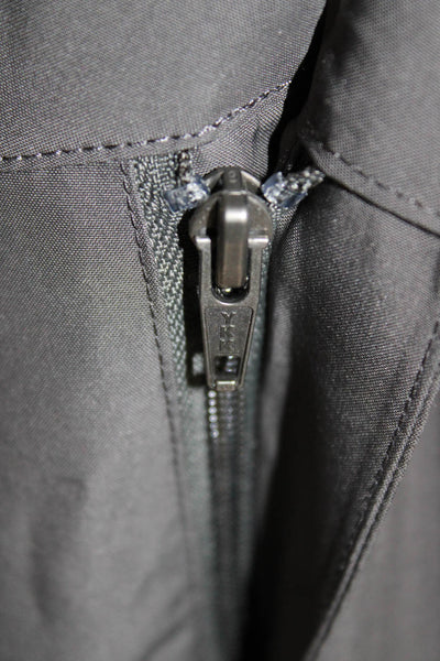 Patagonia Mens Snow Pants Gray Polyester Button Size L