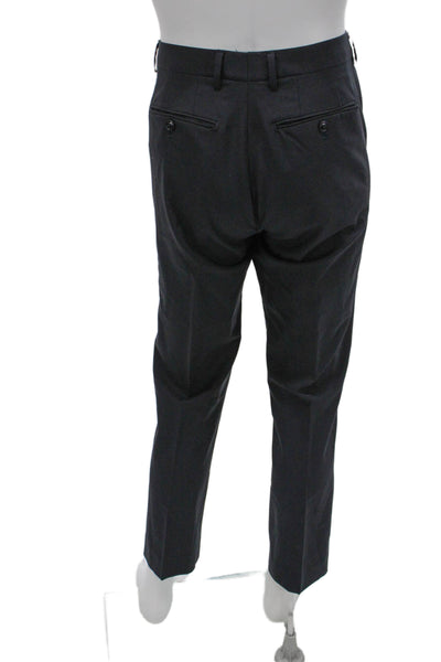 Bonobos Mens Gray Wool Blend Dress Pants Size 34