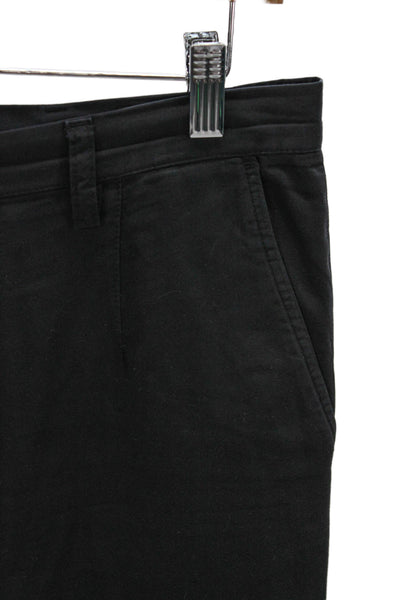 Dries Van Noten Women Ankle Pants Gray Cotton Size 38