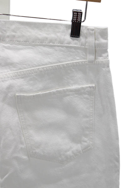 Frame Womens Straight High Rise White Jeans Size 29