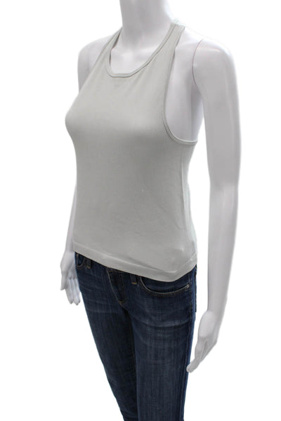 Intimately Free People Women Basic Halter Tank Gray Nylon Size M