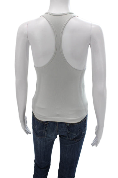 Intimately Free People Women Basic Halter Tank Gray Nylon Size M