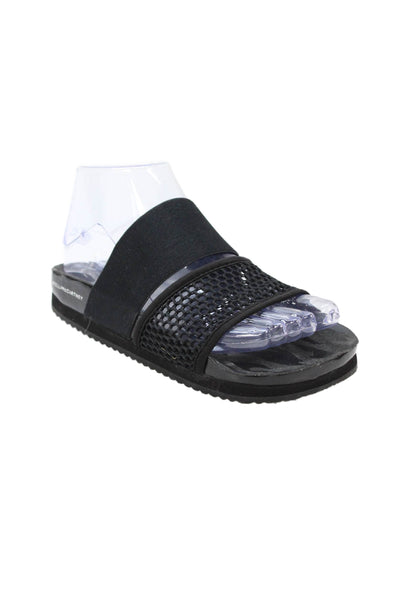 Adidas by Stella McCartney Womens Slide On Sandals Black Size 5