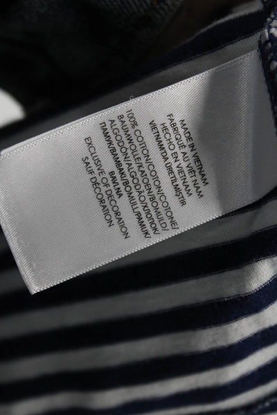 Polo Ralph Lauren Mens Basic Striped Cotton Short Sleeve Tee Size L