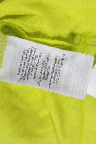J Crew Womens Yellow Basic Tank Scoop Neck Sleeveless Cotton Blend Size XS
