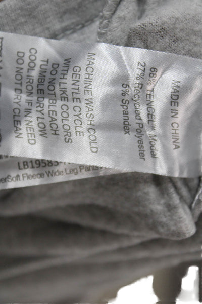 Quince Womens Cropped Gray Tencel Blend Drawstring Pants Size M