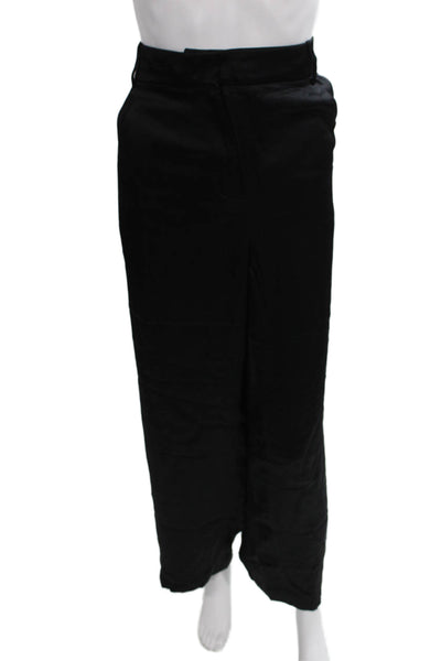 J Crew Women Black Dress Pants Viscose Size 18