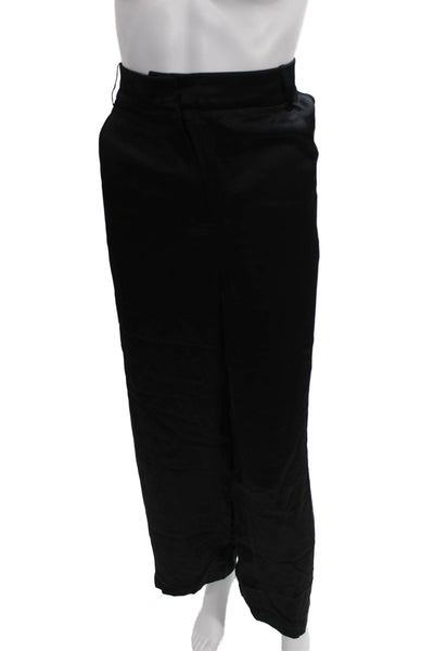 J Crew Women Black Dress Pants Viscose Size 18