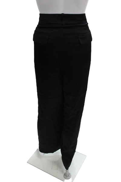 J Crew Women Black Dress Pants Viscose Size 18