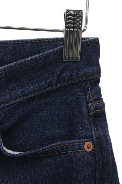 COS Women Wide-Leg High Rise Blue Jeans Size 26