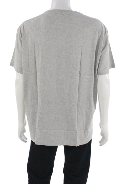 Polo Ralph Lauren Mens Basic T-Shirt Gray Cotton Crew Neck Short Sleeve Size XL