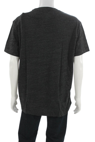 Polo Ralph Lauren Mens Basic T-Shirt Gray Cotton Crew Neck Short Sleeve Size XL
