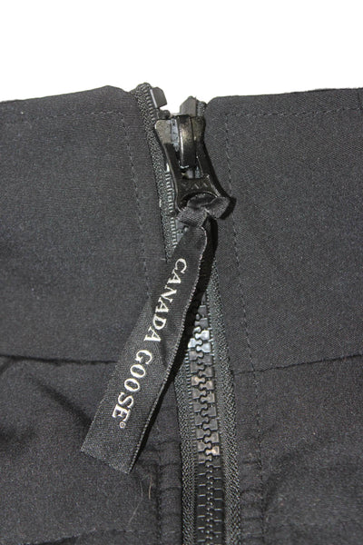 Canada Goose Womens Black Parka Zip Size L