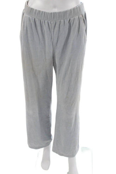 St. John Sport Womens Gray Sweatpants Pull On Size S