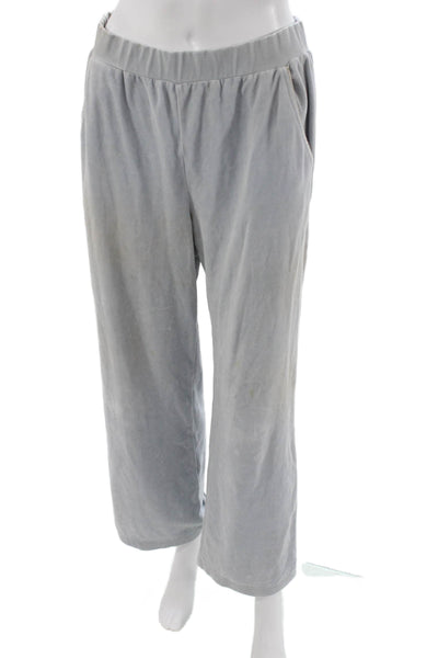 St. John Sport Womens Gray Sweatpants Pull On Size S