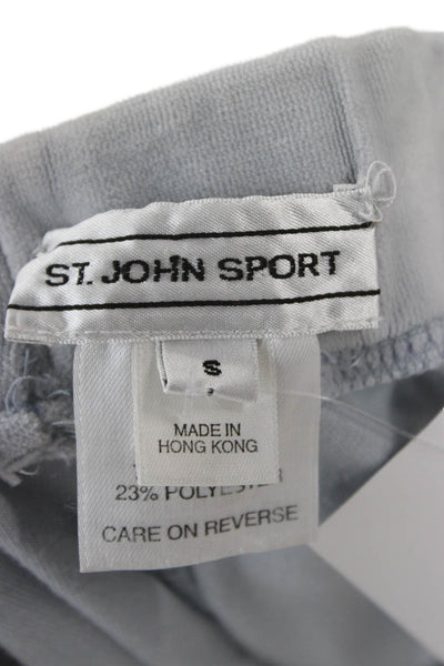St. John Sport Womens Gray Sweatpants Pull On Size S