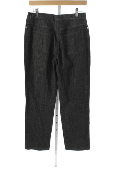 St. John Sport By Marie Gray Women Gray Dress Pants High Rise Size 8