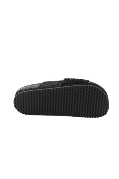 Adidas by Stella McCartney Women's Open Toe Mesh Slide Sandals Black Size 5