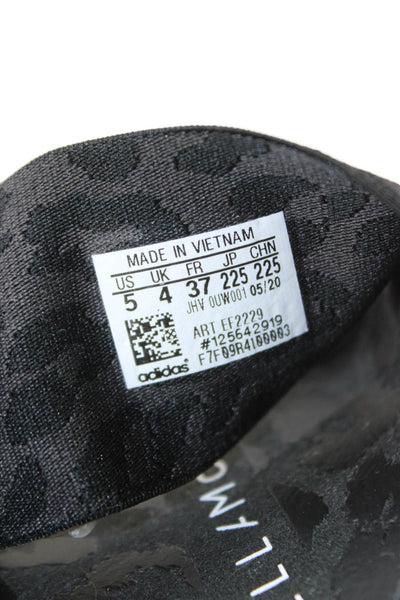 Adidas by Stella McCartney Women's Open Toe Mesh Slide Sandals Black Size 5