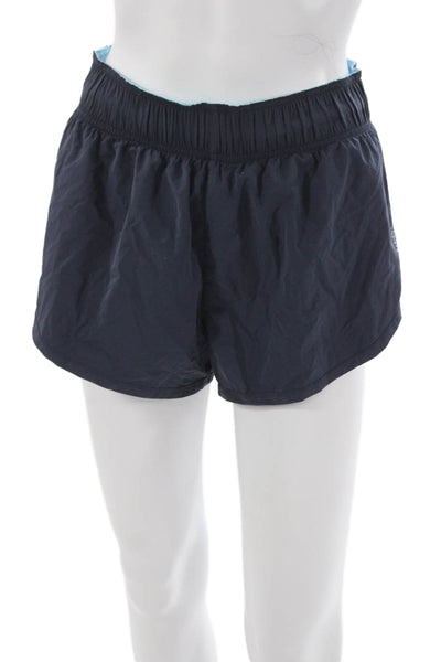 FP Movement Women Athletic Shorts Blue Nylon Solid Size XS