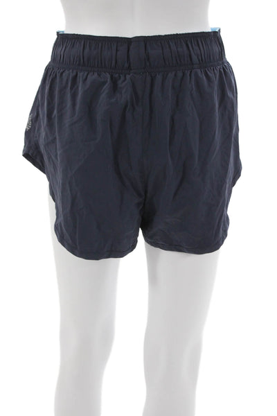 FP Movement Women Athletic Shorts Blue Nylon Solid Size XS