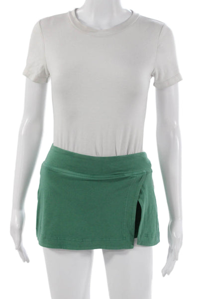 FP Movement Womens Athletic Green Cotton Skort Size XS
