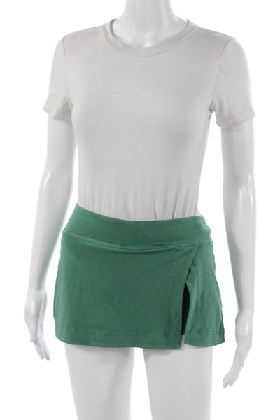 FP Movement Womens Athletic Green Cotton Skort Size XS