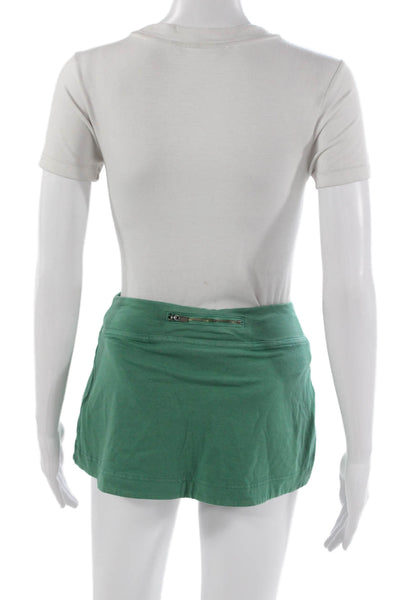 FP Movement Womens Athletic Green Cotton Skort Size XS
