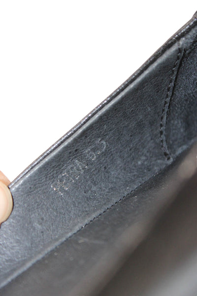 Chocolat Blu Womens Leather Cap Toe Petra Ballet Flats Black Size 6.5