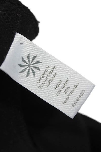 Athleta Womens Jogger Pants Black Drawstring Nylon Size L