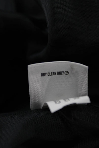 Calvin Klein Womens Blazer Gray Button Long Sleeve Size 2