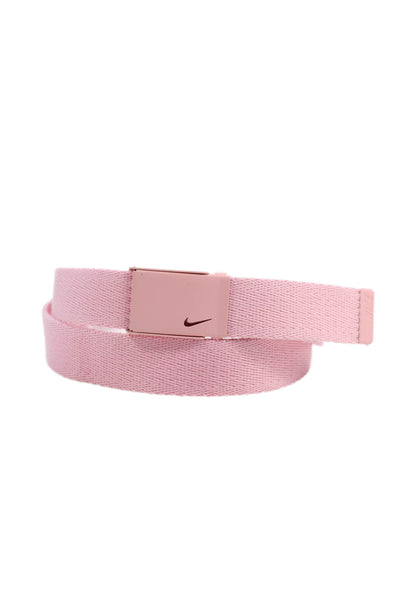 Nike Womens Adjustable Web Belt Pink Size One Size