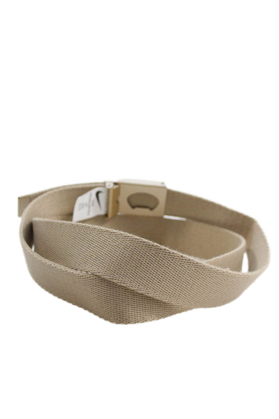 Nike Womens Web Belt Beige Gold Size One Size