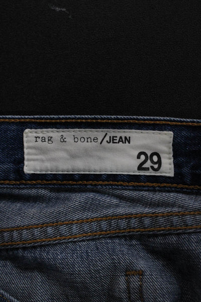 Rag & Bone Jean Womens Cut-Off Cotton Shorts Blue Size 29