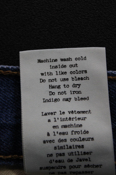 Rag & Bone Jean Womens Cut-Off Blue Cotton Shorts Size 26