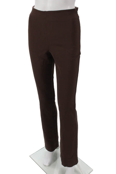 Reformation Womens Brown Modal Blend Zip Jeggings Solid Inseam 32 Size S