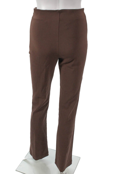 Reformation Womens Brown Modal Blend Zip Jeggings Solid Inseam 32 Size S