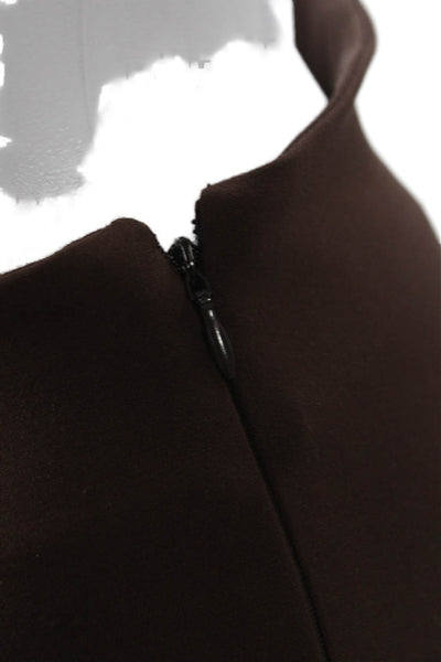 Reformation Womens Brown Modal Blend Zip Jeggings Solid Inseam 32 Size S
