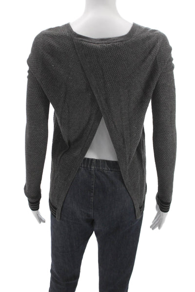 Rag & Bone Jean Womens Gray Striped Pullover Sweater Size XS