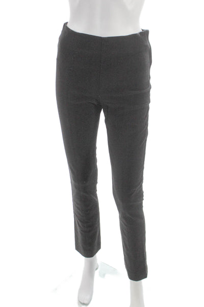 M.M. Lafleur Women Dress Pants Black Cotton Zip Inseam 29 Size 4