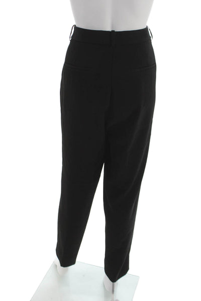 M.M. Lafleur Womens Dress Pants Black Triacetate Workwear Size 8