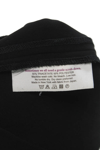 M.M. Lafleur Women Dress Pants Black Hook & Eye Inseam 30 Size 12