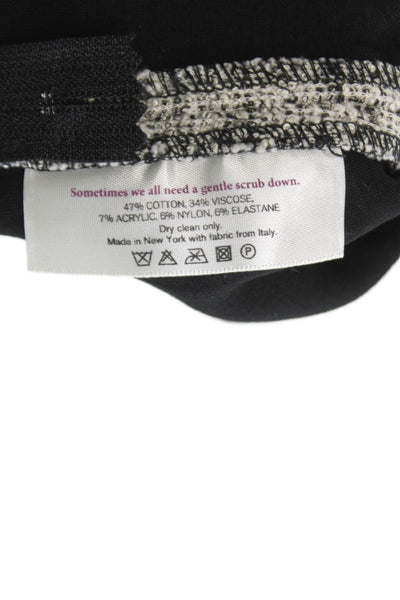 M.M. Lafleur Women Cropped Gray Cotton Pants Size 6