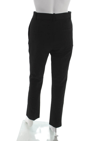 Joseph Womens Dress Pants Black Viscose Button Inseam 29 Size 40