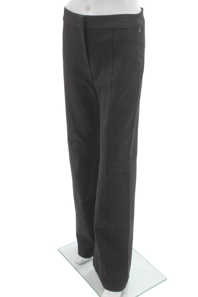 Aella Womens Dress Pants Gray Polyester Pull On Size 6