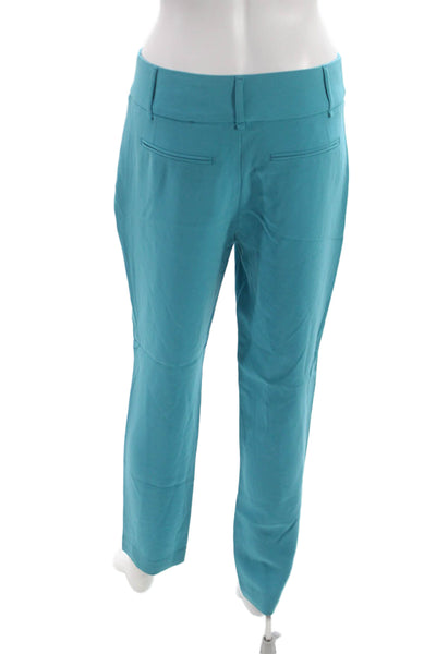 Rag & Bone Women Ankle Pants Blue Triacetate Zip Inseam 29 Size 4