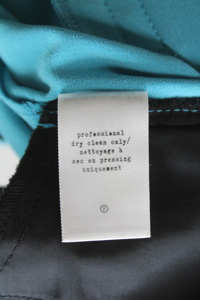 Rag & Bone Women Ankle Pants Blue Triacetate Zip Inseam 29 Size 4