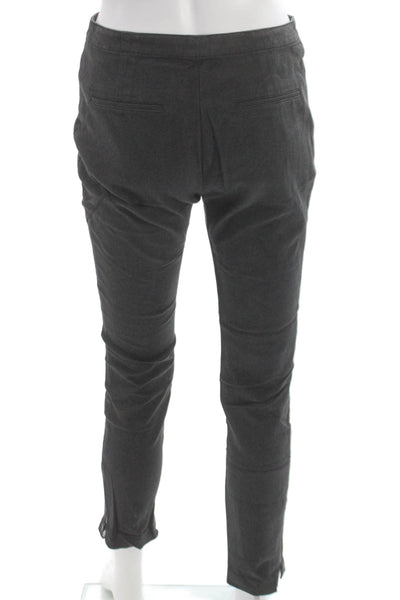 T Alexander Wang Women Ankle Pants Gray Zip Size M