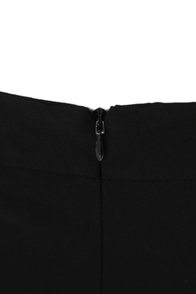 Of Mercer Womens Ankle Pants Gray Polyester Zip Size 8