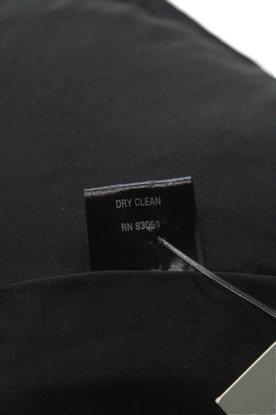 Drew Women Basic Jacket Black Button Polyester 3/4 Sleeve Size S